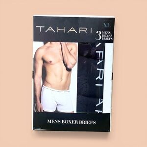 New Tahari 3 pack Mens cotton boxer briefs XL